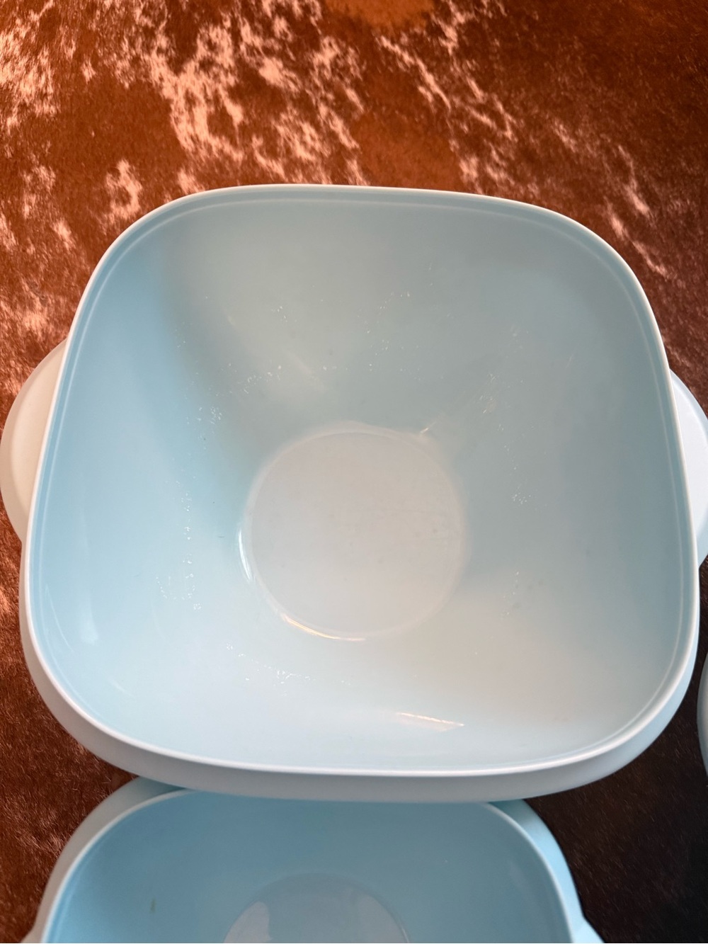 The Pioneer Woman Light Blue Floral Nesting Bowls with Lids - Picture 9 of 10